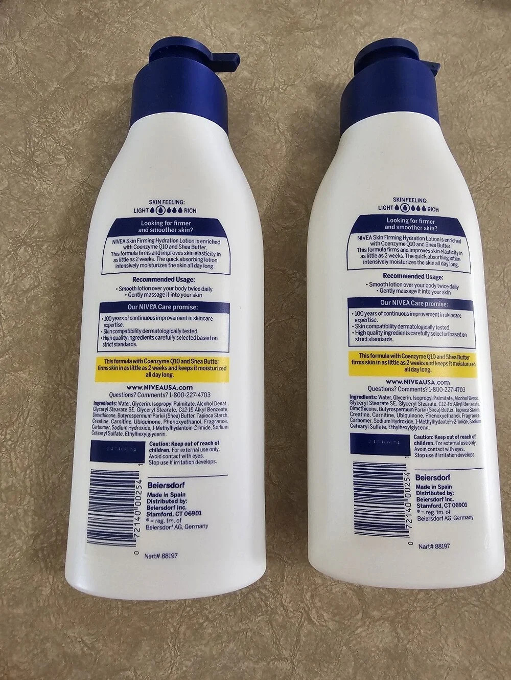 Nivea Skin Firming Hrdration Body Lotion